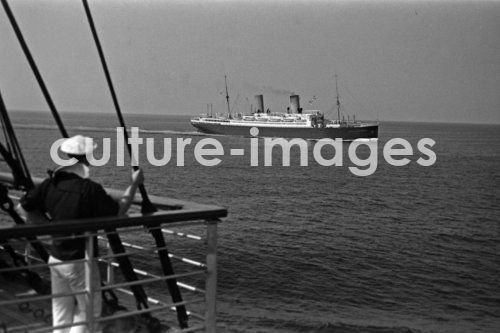 Frankreich, Cherbourg, Norddeutscher Lloyd, Schiff