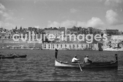 Malta, Valletta, Stadtansicht. Aus der