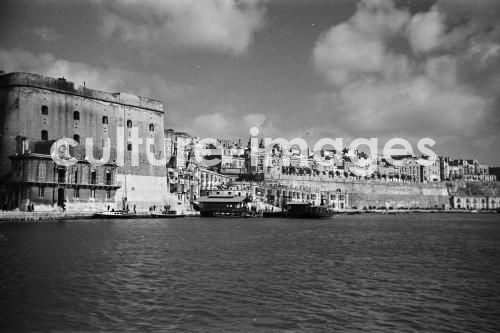 Malta, Valletta, Stadtansicht. Aus der