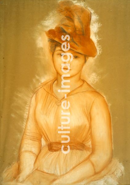 Pierre Auguste Renoir, Bildnis einer jungen Frau
