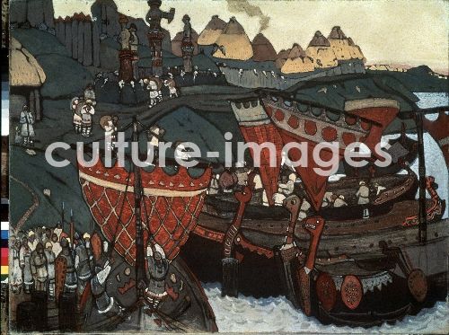 Nicholas Roerich, Slawen auf dem Dnepr