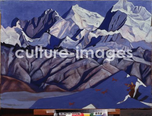 Nicholas Roerich, Rote Pferde