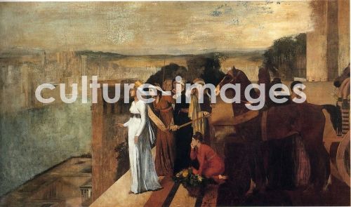 Edgar Degas, Semiramis baut Babylon