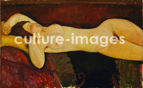 Amedeo Modigliani, Die nackte Ruhende