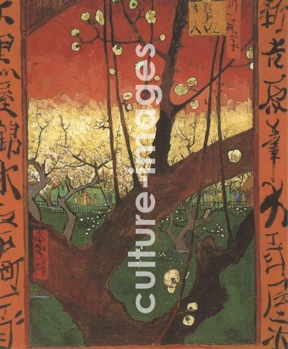 Vincent van Gogh, Der blühende Pflaumenbaum (nach Hiroshige)