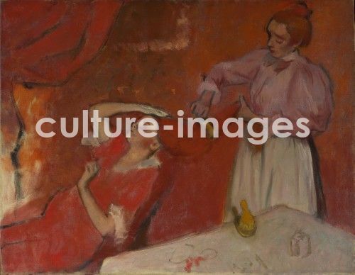Edgar Degas, Beim Haarkämmen (La Coiffure)