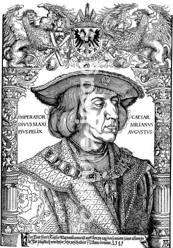 Albrecht Dürer, Porträt des Kaisers Maximilian I. (1459-1519)