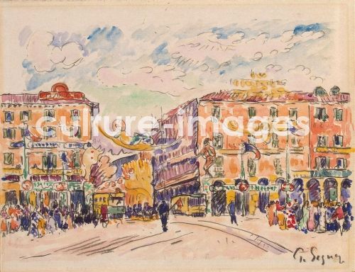 Paul Signac, Ein Platz im Zentrum