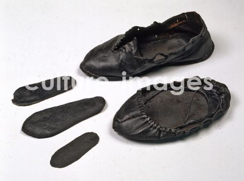 Schuhe der Stadtbewohner von Nowgorod