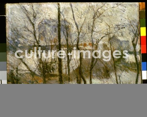 Paul Gauguin, Garten im Schnee