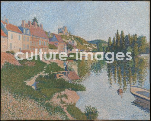 Paul Signac, Les Andelys. Ufer