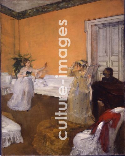 Edgar Degas, Gesang im Proberaum