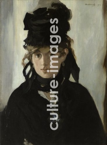 Édouard Manet, Berthe Morisot mit Veilchen