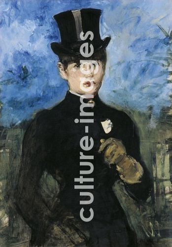Édouard Manet, Reiterin, En face