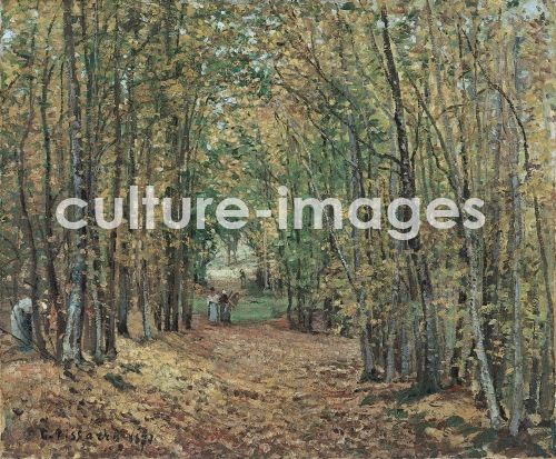 Camille Pissarro, Der Wald bei Marly