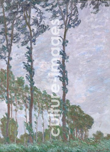 Claude Monet, Wind, Pappelserie
