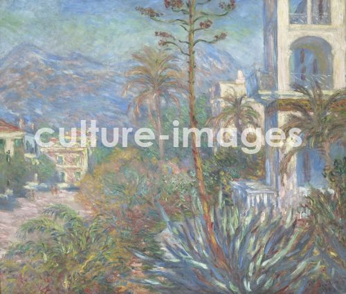 Claude Monet, Die Villen in Bordighera