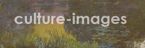 Claude Monet, Die Seerosen - Abendsonne