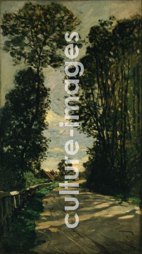 Claude Monet, Weg zum Hof Saint-Siméon bei Honfleur