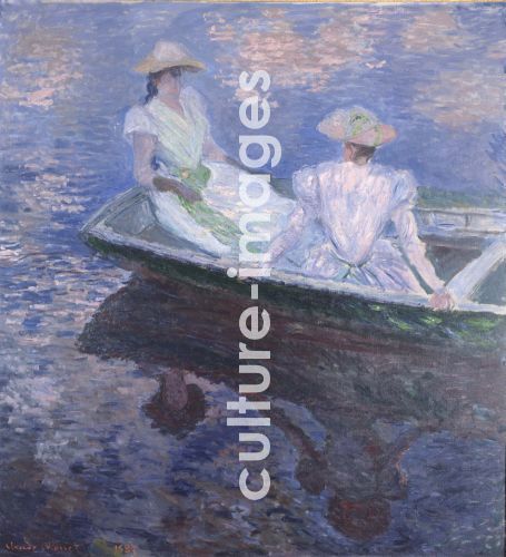 Claude Monet, Im Boot