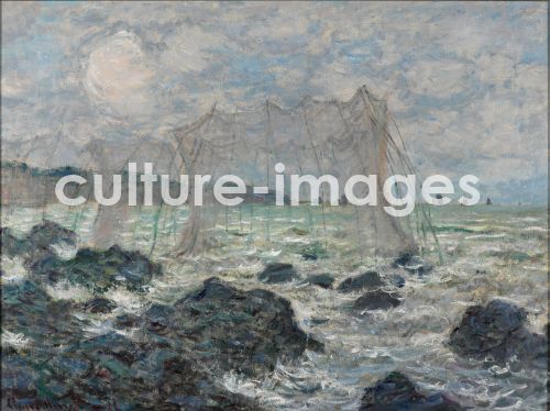 Claude Monet, Fischernetze in Pourville
