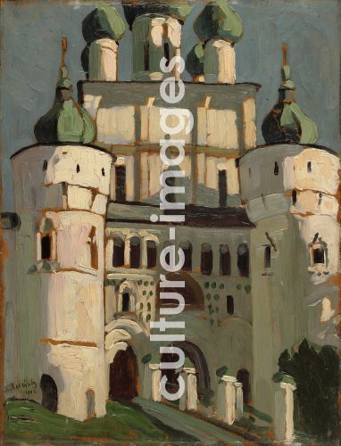 Nicholas Roerich, Rostow Weliki. Eingang zum Rostower Kreml