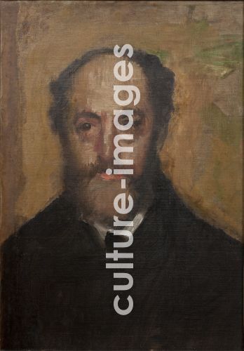 Edgar Degas, Porträt von Kunstkritiker Émile Durand-Gréville (1838-1914)