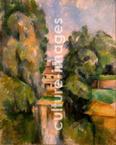 Paul Cézanne, Haus am Fluss