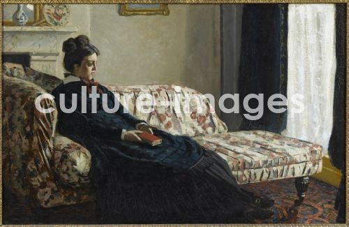 Claude Monet, Méditation. Madame Monet au canapé