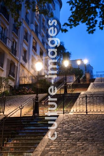 Paris, Montmartre, Treppe