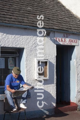 Fish and Chips Bude, Äussere Hebriden, Schottland