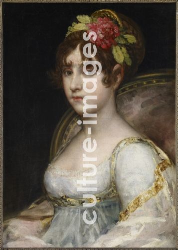 Francisco Goya, Porträt von María Ana Teresa de Silva Bazán y Waldstein, Condesa de Haro (1787-1805)