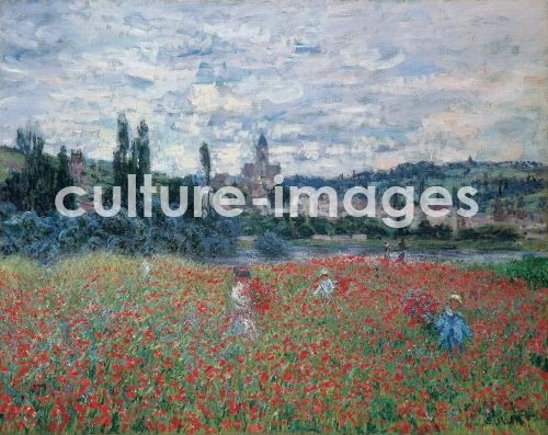Claude Monet, Mohnfeld bei Vétheuil