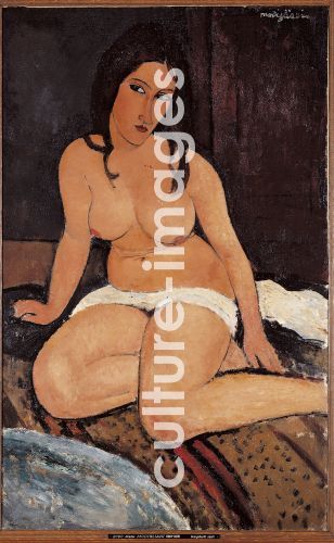 Amedeo Modigliani, Sitzende nackte Frau