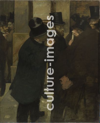 Edgar Degas, Porträt an der Börse