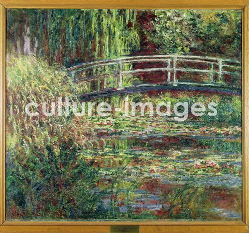 Claude Monet, Der Seerosenteich, Harmonie in Rosa (Le bassin aux nymphéas, harmonie rose)