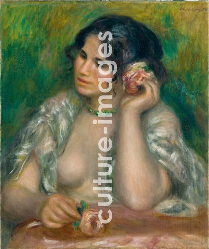 Pierre Auguste Renoir, Gabrielle à la rose