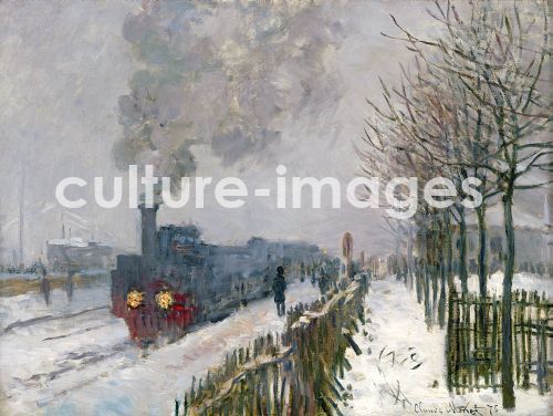 Claude Monet, Zug im Schnee (Die Lokomotive)