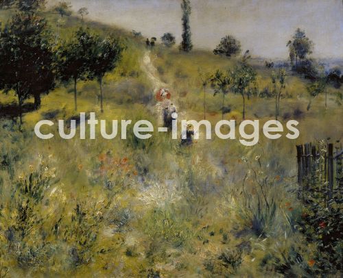 Pierre Auguste Renoir, Ansteigender Weg im hohen Gras