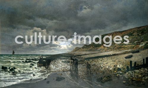 Claude Monet, La Pointe de la Hève bei Ebbe