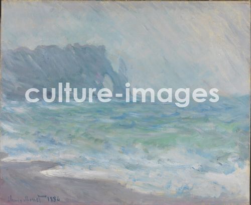 Claude Monet, Regen in Étretat