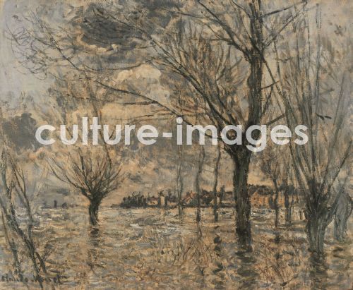Claude Monet, Hochwasser an der Seine bei Vetheuil
