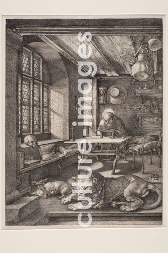 Albrecht Dürer, Heiliger Hieronymus im Gehäus