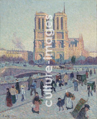 Maximilien Luce, Pont Saint-Michel und Notre-Dame de Paris
