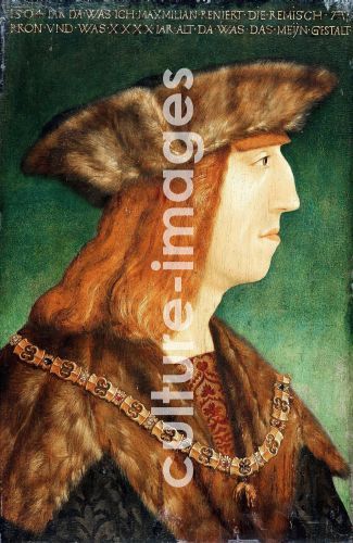 AlbrechtDürer, Porträt des Kaisers Maximilian I. (1459-1519)