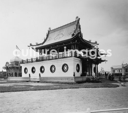 Maxim Petrowitsch Dmitriew, Die Allrussische Ausstellung in Nischni Nowgorod. Chinesischer Pavillon