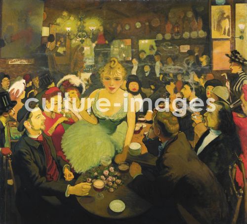 Louis Anquetin, Im Aristide Bruants Klub Le Mirliton