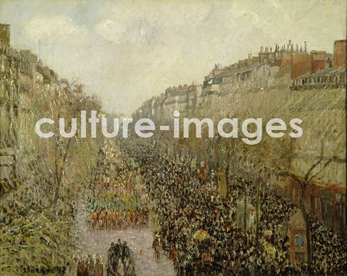 Camille Pissarro, Boulevard Montmartre: Mardi Gras