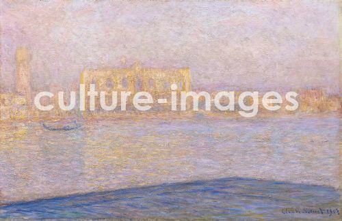 Claude Monet, Der Palazzo Ducale, von San Giorgio Maggiore aus gesehen (Le Palais Ducal vu de Saint-Georges Majeur)