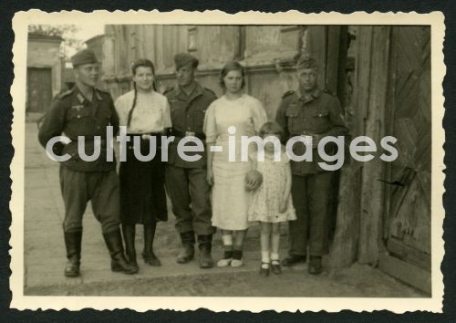Einquartierung deutscher Soldaten in Charkow